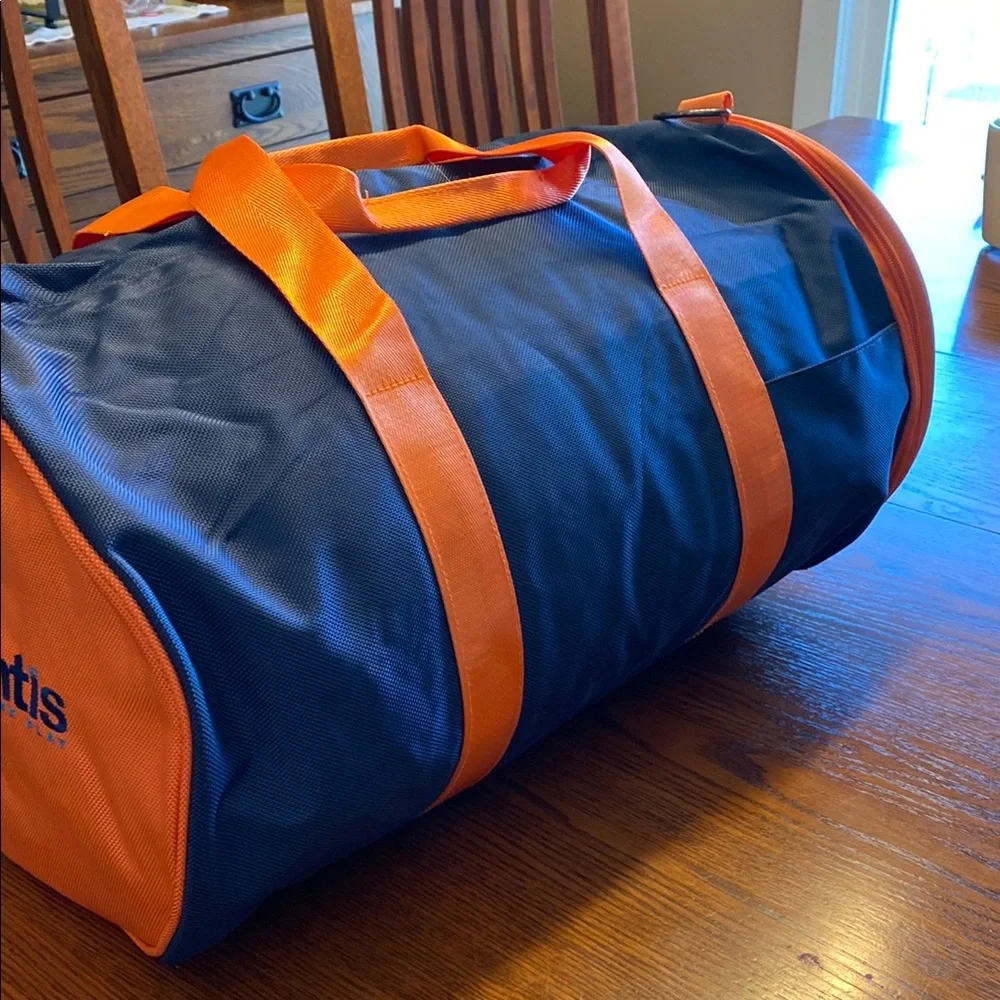 Atlantis Orange and Black Duffel Bag - Picture 3 of 4